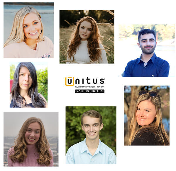 Unitus 2020 scholarship winners